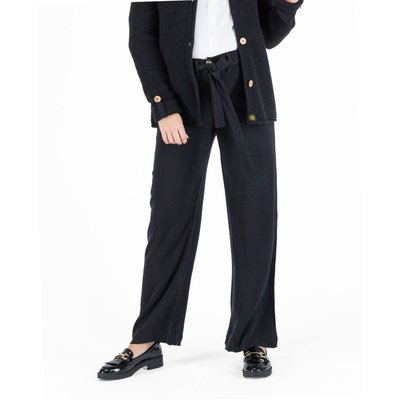 Pantalon large de grossesse Betty noir CACHE COEUR