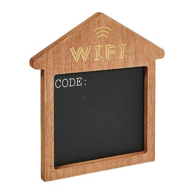 Plaque WIFI ardoise maison DECORATIE