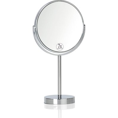 Miroir sur pied grossissant 7x finition chromée élégante RECOLLECTION