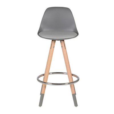Chaise snack grise h 65cm Izzy ZAGO