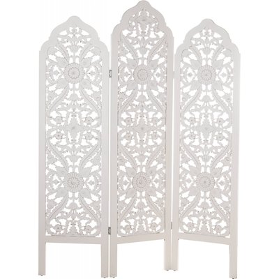 Paravent en bois ajouré design chic RECOLLECTION
