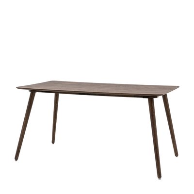 Hale Smoked Oak Triangular Dining Table (Seats 3) SO'HOME