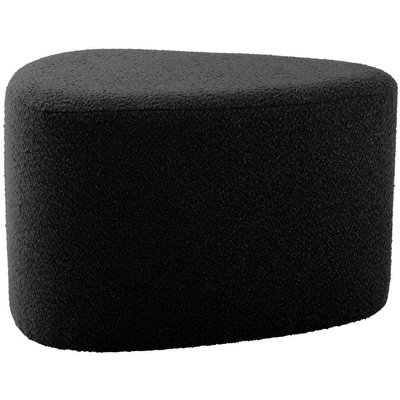 Pouf en tissu bouclette Ada Organic Large LEITMOTIV