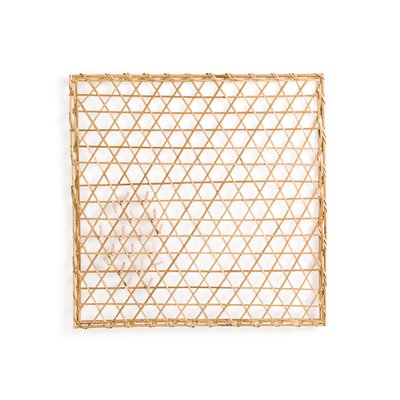 Cadre pêle-mêle en bambou 70x70 cm, Nidzo LA REDOUTE INTERIEURS