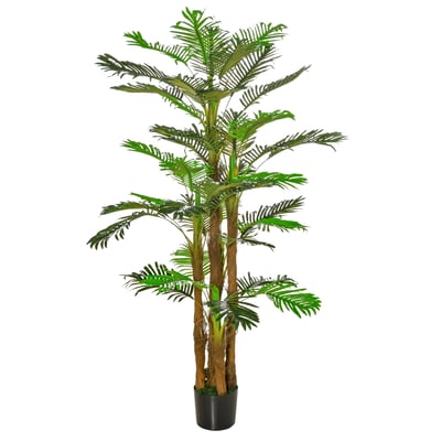 Palmier artificiel PE Vert HOMCOM