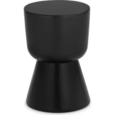 Tabouret rond en bois de suar massif RECOLLECTION