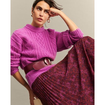 Юбка с плиссировкой длинная с принтом LA REDOUTE COLLECTIONS