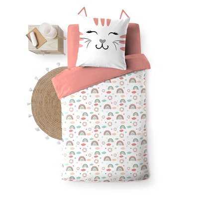Housse de couette + 1 taie Chatchat EDEN