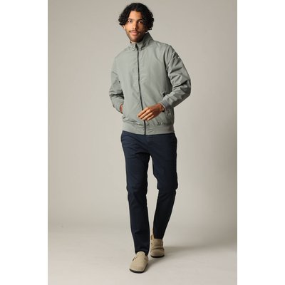 Blouson classique en toile enduite avec col montant CARMELO DEELUXE