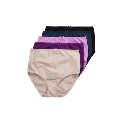 Culottes maxi, lot de 5, couleurs unies ULLA POPKEN