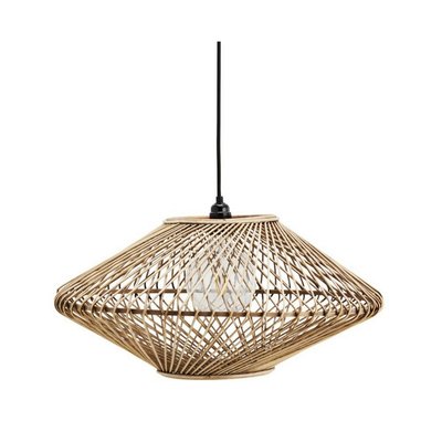 Suspension bambou naturel tressé MADAM STOLTZ