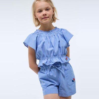 Top rayé en coton MONOPRIX