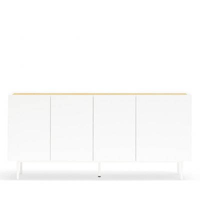 Buffet en bois 4 portes 3 tiroirs L165cm- ARISTA TEULAT