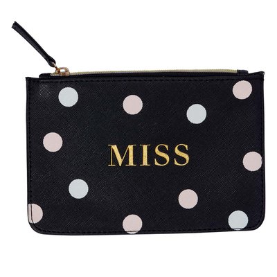 Pochette zippée MISS DRAEGER PARIS