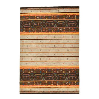 Tapis tissé main en laine vierge style Gabbeh - Lori Super Diamond THEKO