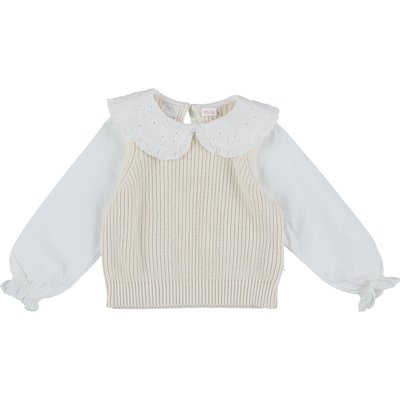 Pull chemise écru - Bon état ZARA