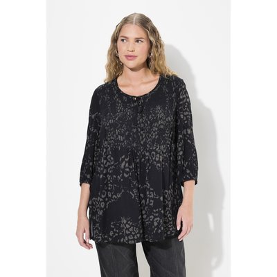 Blouse smockée, imprimé floral ULLA POPKEN