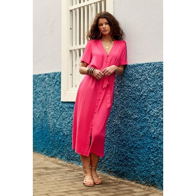 Robe  midi evasée uni RAVENY LA PETITE ETOILE