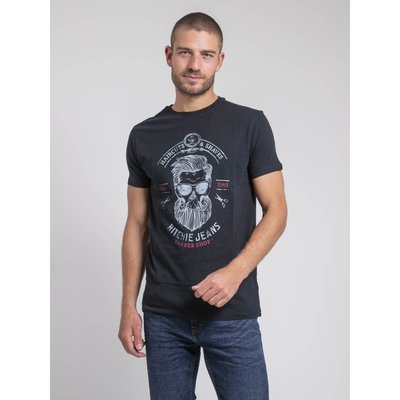 T-shirt Col Rond Pur Coton Jusix RITCHIE