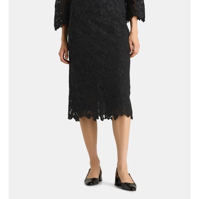 Jupe midi felice guipure GALERIES LAFAYETTE