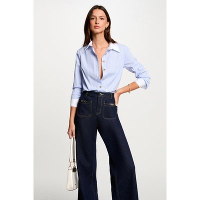 Chemise manches longues rayée MORGAN