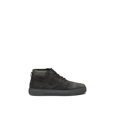Chaussures à lacets, modèle Malte en cuir de vachette velours souple MARC O'POLO