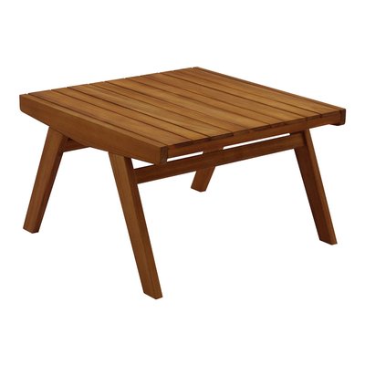 Table basse de jardin en bois massif L65 cm TIDAK MILIBOO