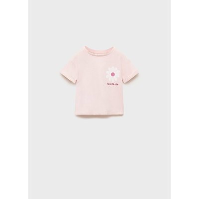 T-shirt détails brodés MANGO BABY