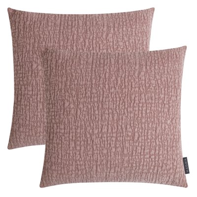 Housses de coussin effet gauffré ODIN-Lot de 2 MAGMA HEIMTEX