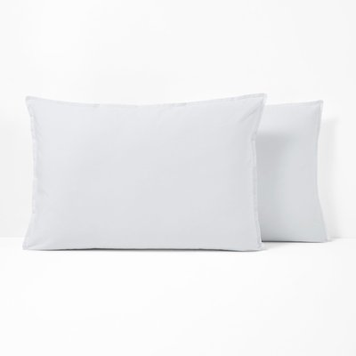 Scenario Plain 100% Cotton Percale 200 Thread Count Pillowcase LA REDOUTE INTERIEURS