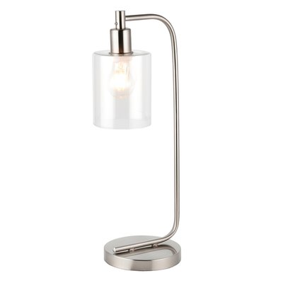 Clear Glass 1 Bulb Table Lamp SO'HOME