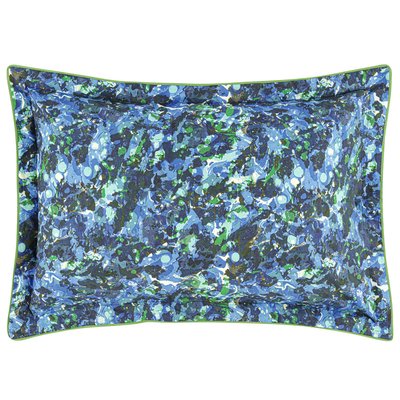 Taie d'oreiller imprimée en percale de coton, DELAHAYE DESIGNERS GUILD
