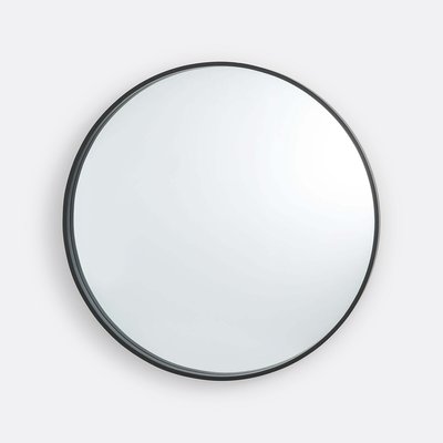 Alaria 80cm Diameter Round Black Mirror LA REDOUTE INTERIEURS