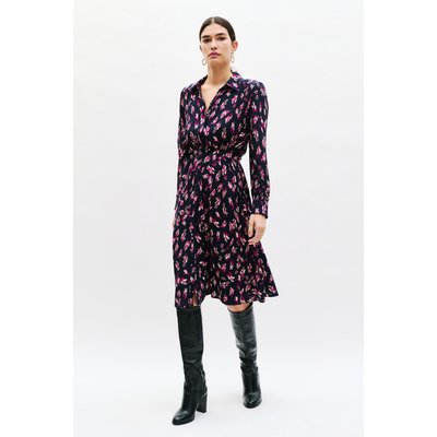 Robe fluide à col RUBBY CAROLL