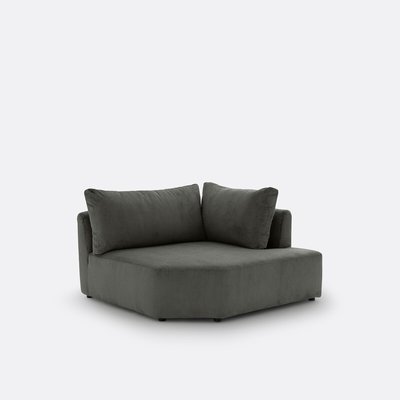 Moduleerbare hoekbank ribfluweel, Monica LA REDOUTE INTERIEURS