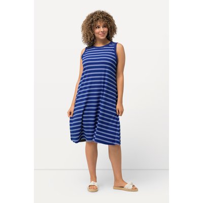 Robe midi sans manches en jersey côtelé. ULLA POPKEN