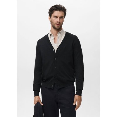 Cardigan 100 % laine mérinos MANGO MAN