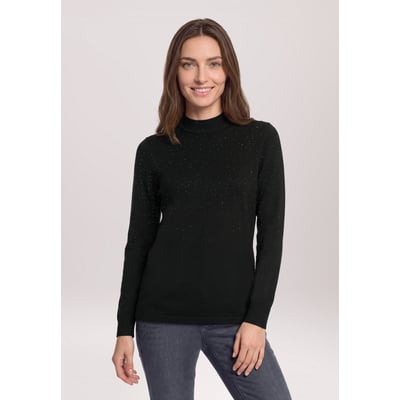 Pull-over en maille à col droit BETTY BARCLAY