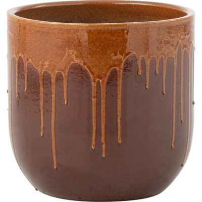 Cachepot poterie   finition brillante élégante RECOLLECTION