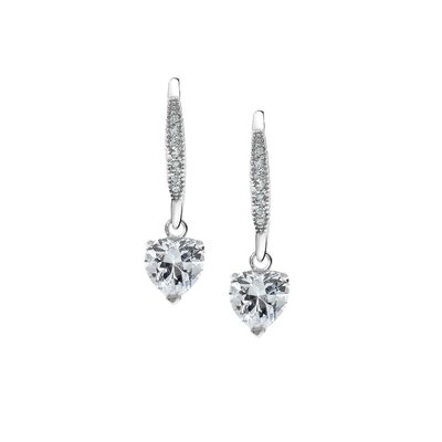 Boucles d'oreilles en argent 925 CUORI BLUESPIRIT