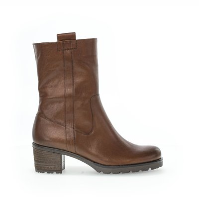 Bottine Mid en velours à talon décroché GABOR