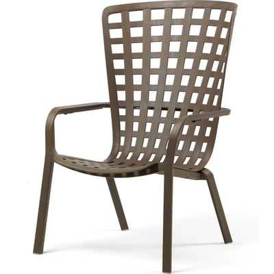 Fauteuil de jardin dossier enveloppant FOLIO RECOLLECTION