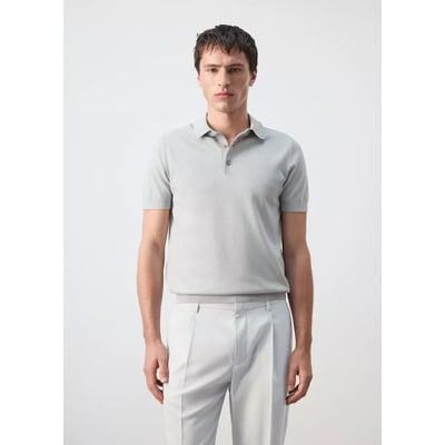 Polo maille fine 100 % coton MANGO MAN