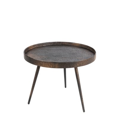 Table basse ronde en métal ø58cm - JONAMAI DRAWER