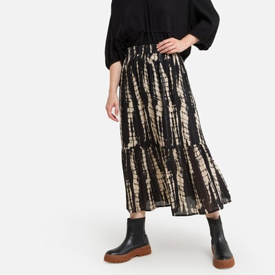 Юбка с принтом длинная KYLIE SKIRT BA&SH