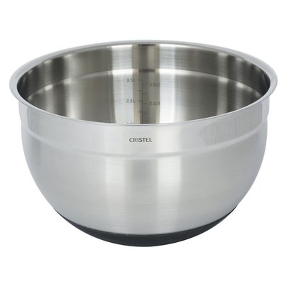 Bol de préparation en inox 24cm MUTINE CRISTEL