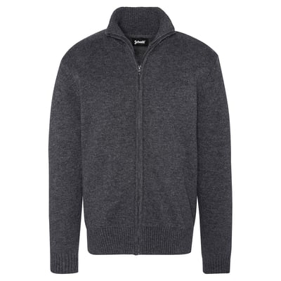 Cardigan zippé en lambswool SCHOTT