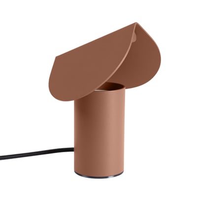 Lampe de bureau Aluminium Moka LED 1 Biscuit EDEN