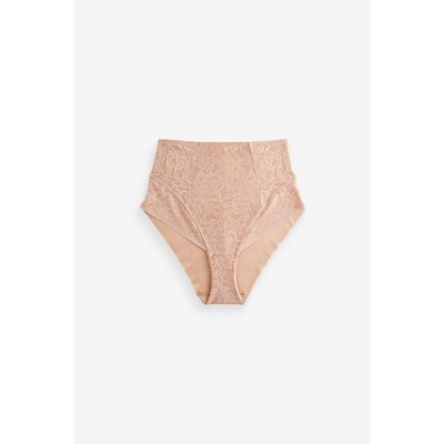 Culotte ventre plat en dentelle florale NEXT