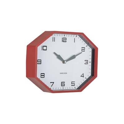 Horloge Murale Plastique MODERN FACTORY OCTAGON KARLSSON